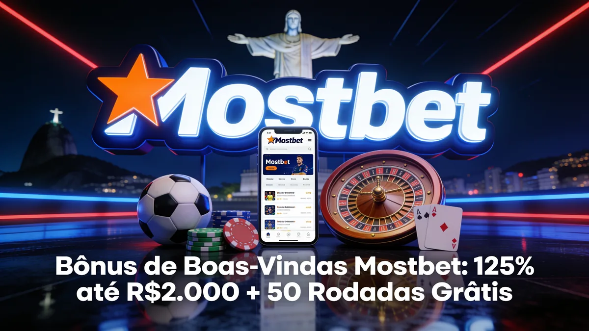 Bônus de Boas-Vindas Mostbet: 125% até R$2.000 + 50 Rodadas Grátis — mostbet no Brasil
